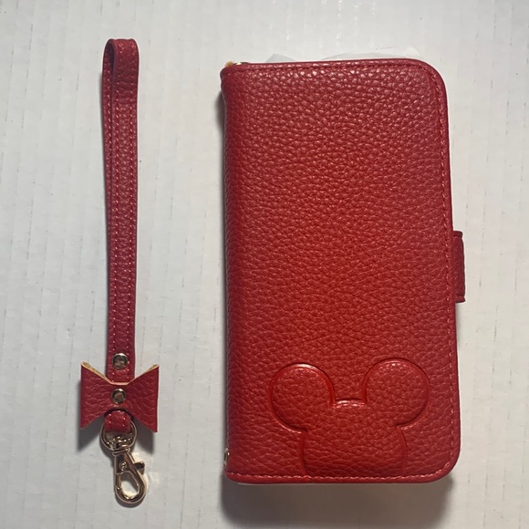 Other - NWT Mickey mouse red Wallet case for iPhone 11 Pro